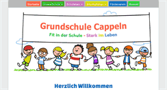 Desktop Screenshot of grundschule-cappeln.de